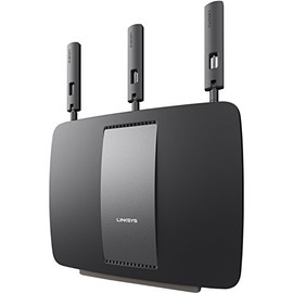 Linksys AC3200 Tri-Band Smart Wi-Fi Router with Gigabit and USB, Designed for Device-Heavy Homes, Smart Wi-Fi App Enabled to Control Your Network from Anywhere (EA9200)
