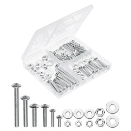Mr. Pen- Bolts, Nuts, and Washer Assortment Kit, 226 pcs, Nuts and Bolts Assortment Kit