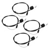 The ROP Shop (Pack of 4) Engine Control Cable for