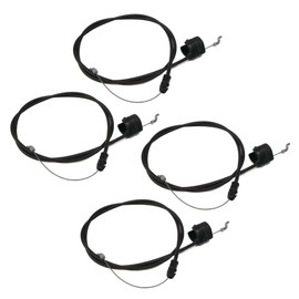 The ROP Shop (Pack of 4) Engine Control Cable for 2001-2004 Husqvarna 7021 CMB Lawn Mower