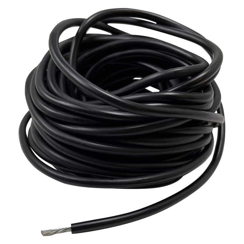 Sherco-Auto Fusible Link Wire 12 AWG Universal Black 25 ft