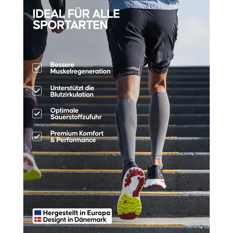 DANISH ENDURANCE Calf Compression Socks Without Foot (1 | 3