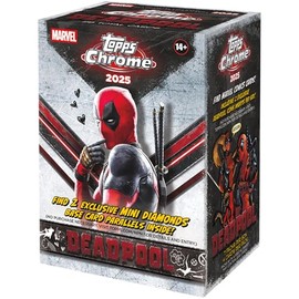 2025 Topps Chrome Deadpool, Por mes - Caja de Valor Sellada de Fábrica