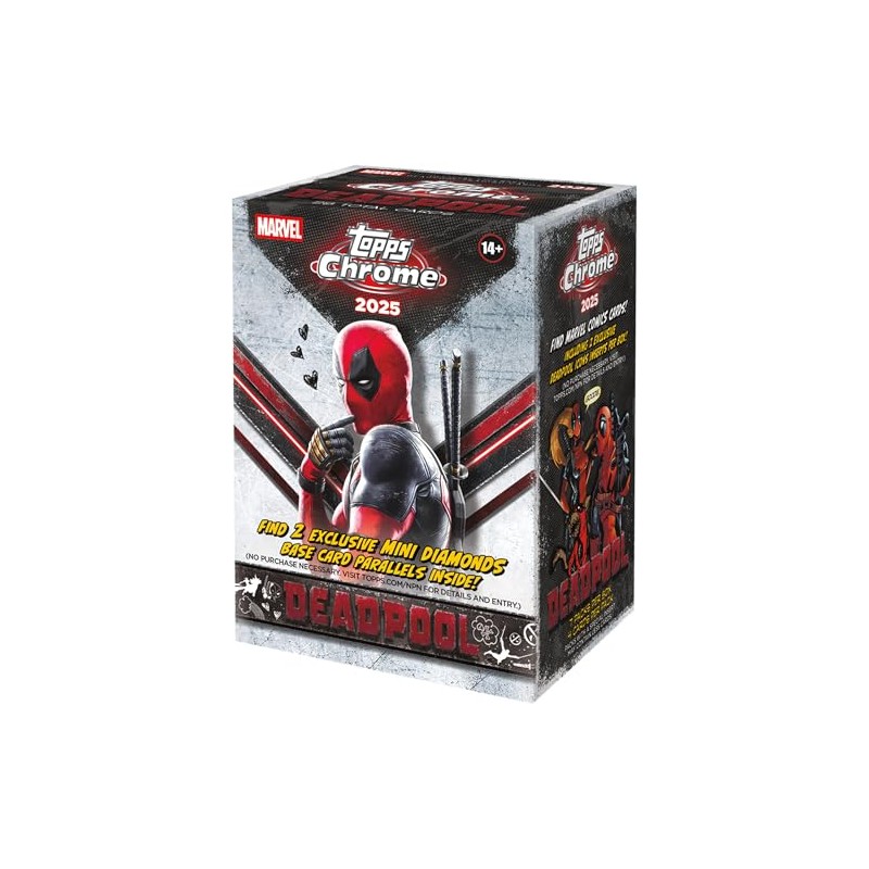 2025 Topps Chrome Deadpool, Por mes - Caja de Valor