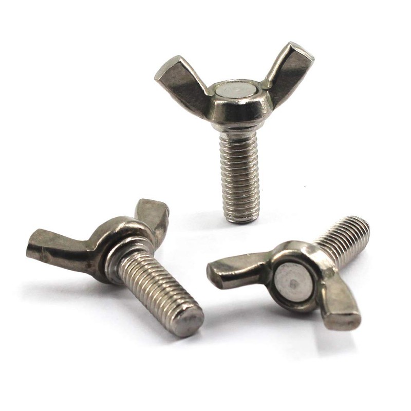 M5x16 Wing Bolt 304 Stainless Steel Butterfly Screw Bolt (Pack