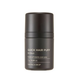 The Face Shop Quick Hair Puff Black / 더페이스샵 퀵 헤어 퍼프 블랙