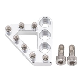 GOOFIT Silver Motorcycle Rear Brake Pedals Tip Foot Lever Brake Pedals Tip CNC Aluminum Replacement for 125-500 K16 K18 NC SX SXF EXC EXCF XC XCW XCF SX SXF EXC EXCF Most Chinese Dirt PitBike