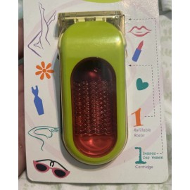 Gillette 1-Vtg Gillette Green Sensor Excel Women Handle Shaver Razor 1997 U Pick Color