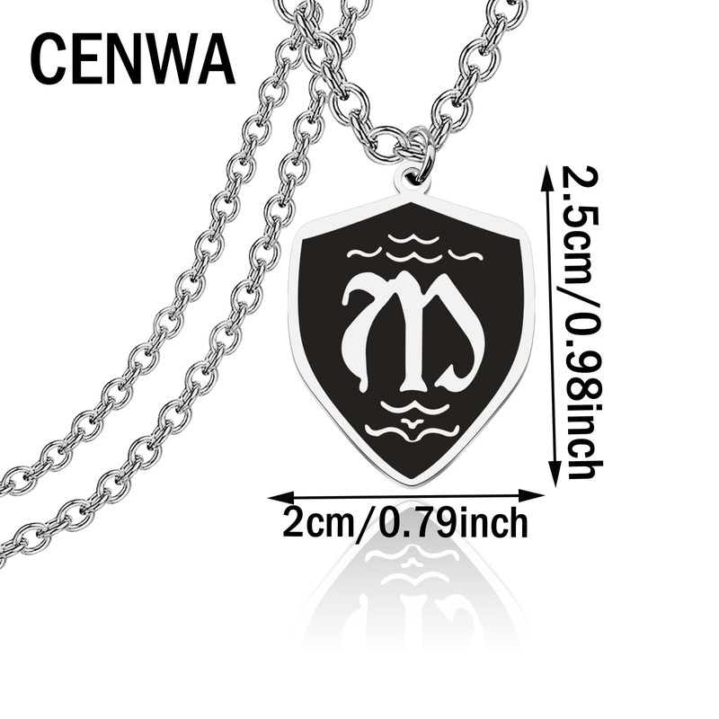 Hope Mikaelson Family Crest Pendant Necklace Vampire Girl Jewelry, Metal
