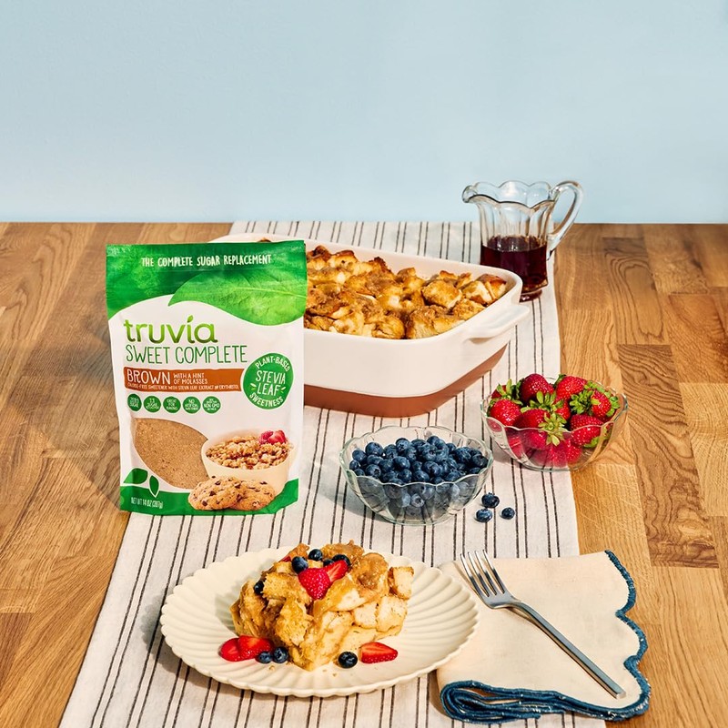 Truvia Sweet Complete Brown Calorie-Free Sweetener with the Stevia Leaf,