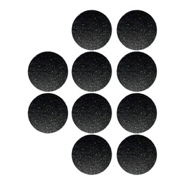 F Fityle 10 Pieces Sandpaper disks Replacement Callus disks Feet Care,Portable Hard Skin Foot File Discs Grit Refill Discs Men Women, Flat Surface