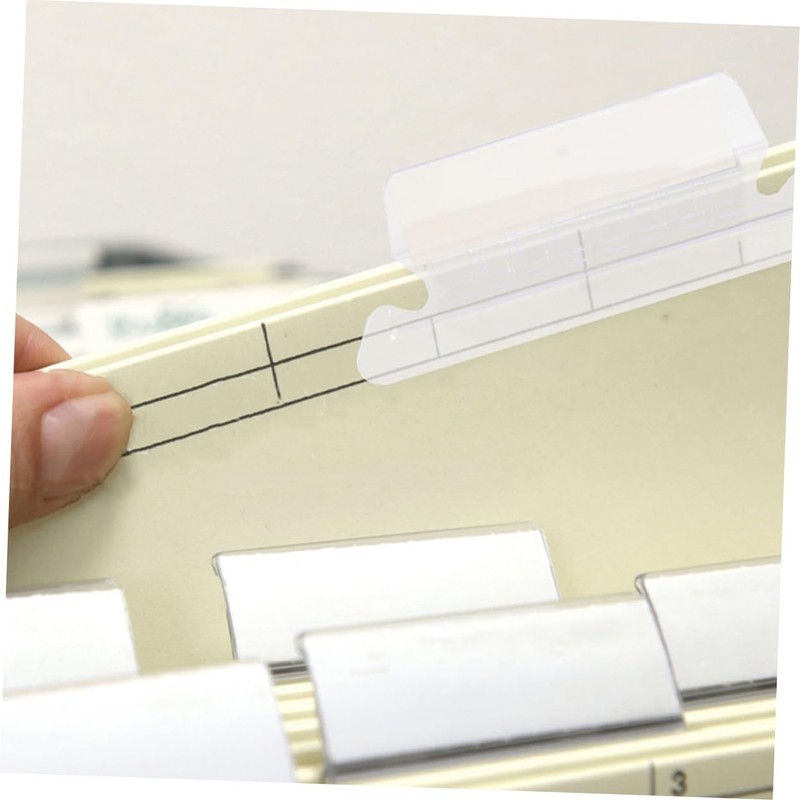 Operitacx Hanging File Organizer Tabs File Folder Tabs and Inserts