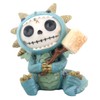 SUMMIT COLLECTION Furrybones Scorchie Signature Skeleton in Blue Dragon Costume