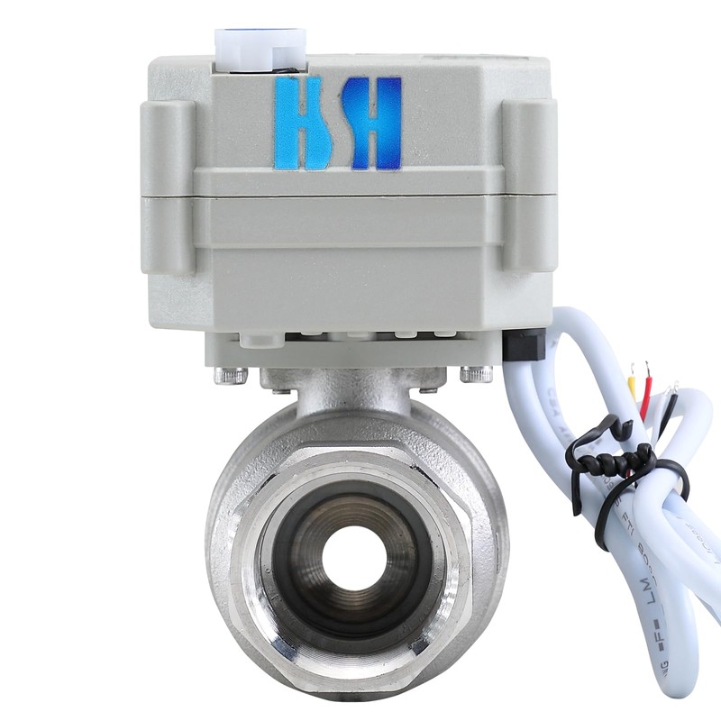 HSH-Flo 1 inch NPT 2 Way 12VDC 9-24VAC/DC Stainless Steel