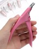 MWOOT Pack of 3 False Nail Clippers Acrylic Nail Clippers