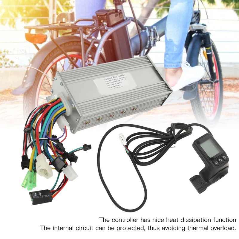 36V 48V 1000W 38A Motor Controller Set Electric Bike Modified