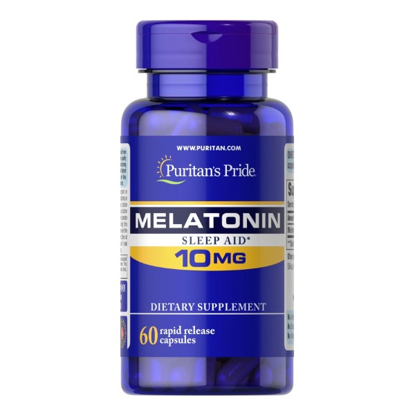 Puritan's Pride Melatonin 10 mg - 60 Capsules