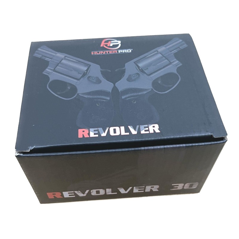 Hunter Pro Revolver Spinning reel with braid. 5+1 Ball Bearing