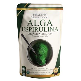 Alga Espirulina Orgánica 500g                                                                                                                         