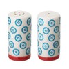 Bloomingville Emma Vintage Retro Salt and Pepper Shakers Diameter 3.5