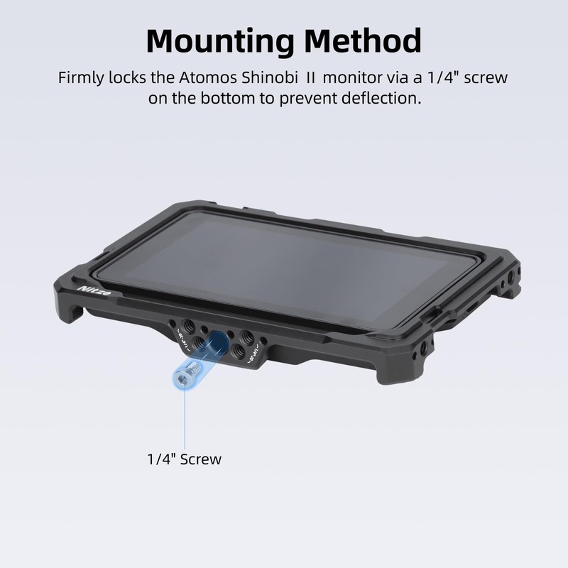 Nitze Shinobi 2 Cage for Atomos Shinobi II Monitor -