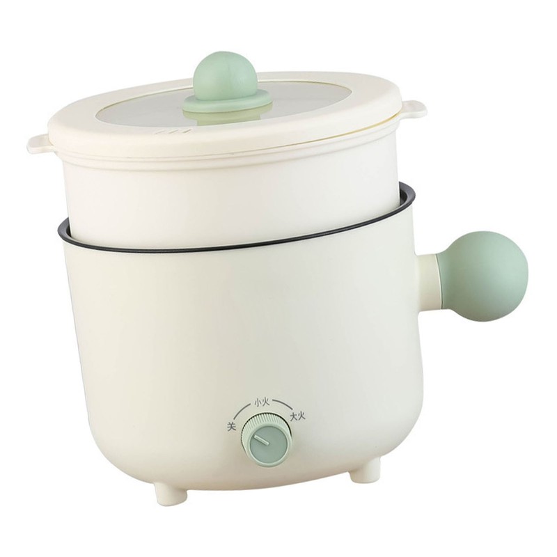 Small Electric Cooker Mini Noodle Heating Pot Multifunctional for Student