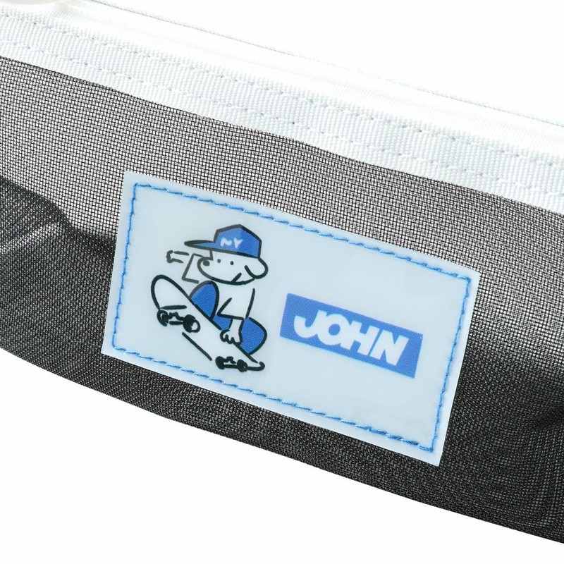 Skater SKT-PEC01 Marks Mesh Pencil Case, white, Casual