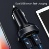 Bluetooth FM Transmitter 5.0, Car Radio Adapter LED Display Hands-Free