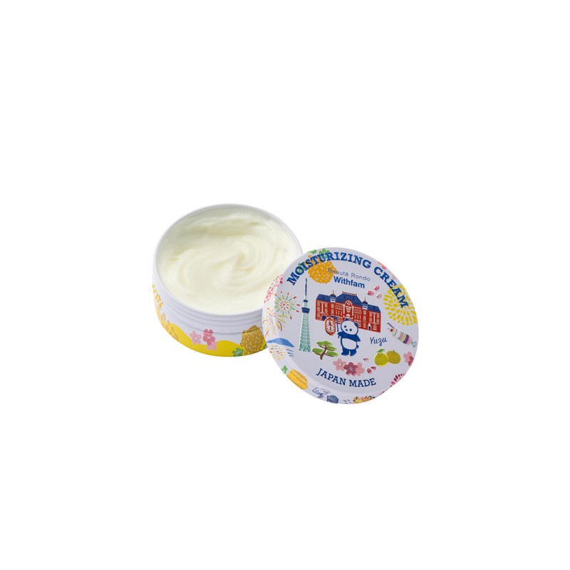 Beauterondo Withfam Moisture Cream, Refreshing Yuzu Scent, Family Use, For