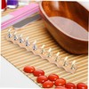 Lyfengdeam Nail Art Holder, 1 Set Metal Nail Stand Practice