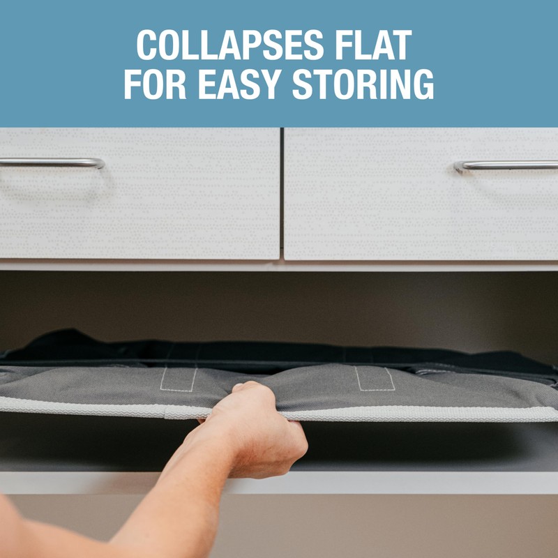 CleverMade Collapsible Laundry Basket 2 Pack – 60L (16 Gal)