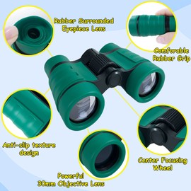Binoculars for Kids Toys Gifts for Kids 3 4 5 6 7 and Up Boys Girls Outdoor Toys for Sports and Outdoor Play Bird Watching