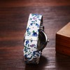Avaner Women's Leather Wrist Watches Boho Floral Printed Ladies Large
