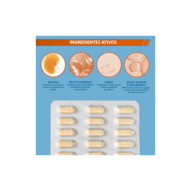 Ducray Anacaps Activ+, 30 ct.