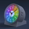 Cander Berlin MNU 1009 R Children's Alarm Clock Silent Colourful