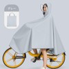 EnjoIt G5054 Raincoat, Bicycle Raincoat, Poncho, Unisex, Backpack-Compatible, Ultra Lightweight,
