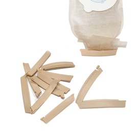 Stoma Bag Clip Universal Drip Bag Clips Tail Closure Surefit Medical Grade 10pcs