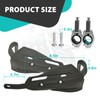 Universal Motorcycle Hand Guards - Heavy-Duty Aluminum Alloy & PP