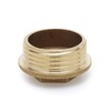 Pipe Cap 1" Male - Brass Pipe Cap NPT 1