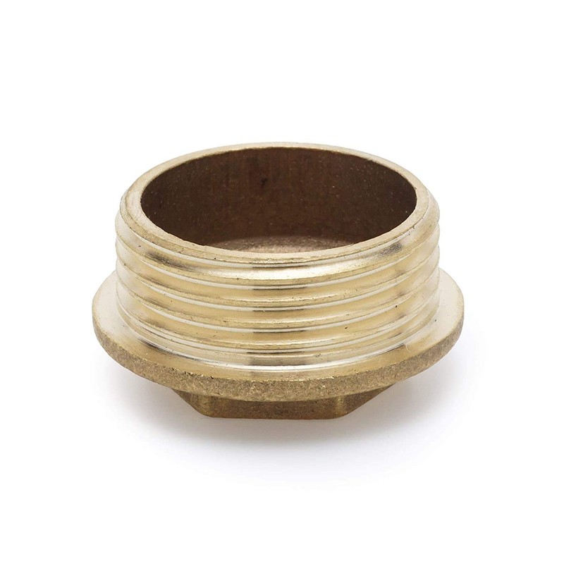 Pipe Cap 1" Male - Brass Pipe Cap NPT 1