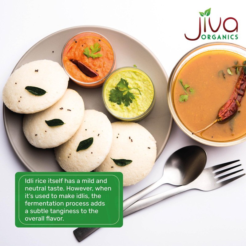 Jiva Organic Idli Rice 10 Pound Bag - Non-GMO, USDA