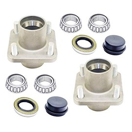 A.A Front Wheel Hub Assembly Compatible On EZGO 1976-2001 Golf Cart 19932-G1 (2 Pack)