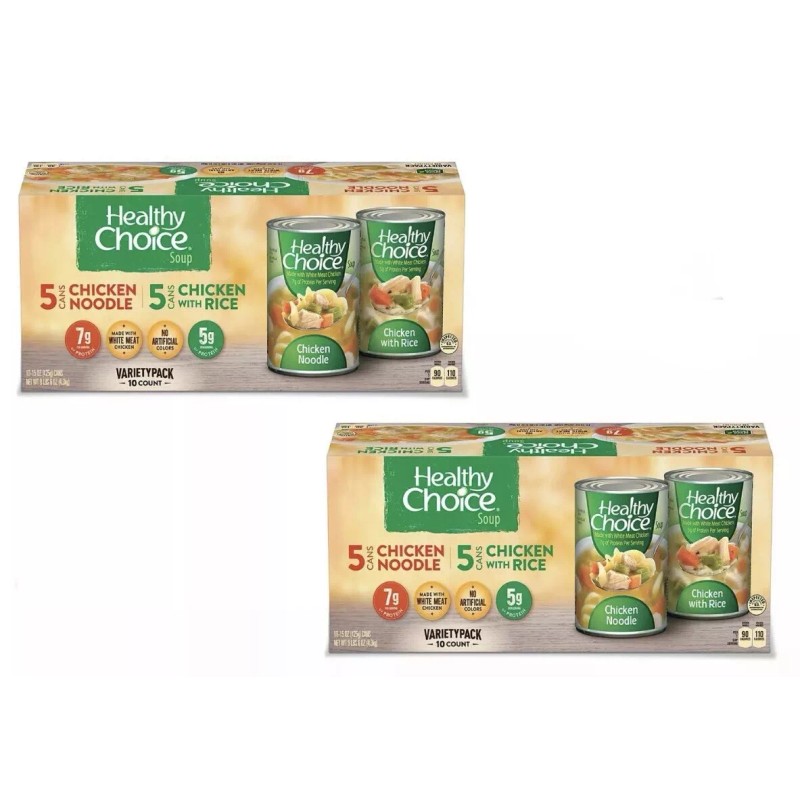 Healthy Choice **2 Box ***Healthy Choice Soup Variety Pack (15