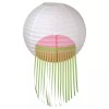 IKEA OMSESIDIG Pendant Lamp Shade White/pink 16" New 505.454.90