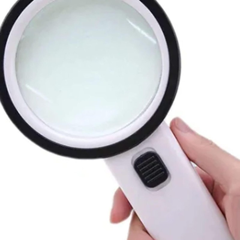 Lupa 10X con Luz LED FUNFANG kei76twz3r – Visión clara