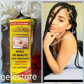 LABO Huile Glutathion BLANCHISSEUR Lightening Body Oil 150ml X 1👌👌💯