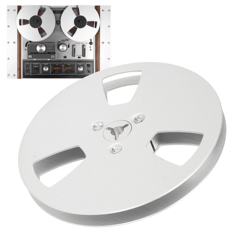 1/4 5 Inch Empty Tape Reel Aluminum Alloy 3 Hole