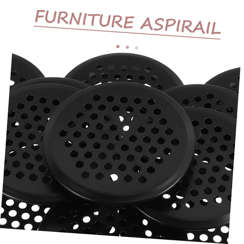 KONTONTY 12 Stainless Steel Mesh Air Vent Holes Plugs for