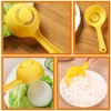 BESTonZON Rice Ball Mold Rice Paddle Scoop Plastic Rice Spoon