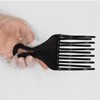 Professional Insert Afro Pick Comb, Wide Tooth Detangling Hair Fork